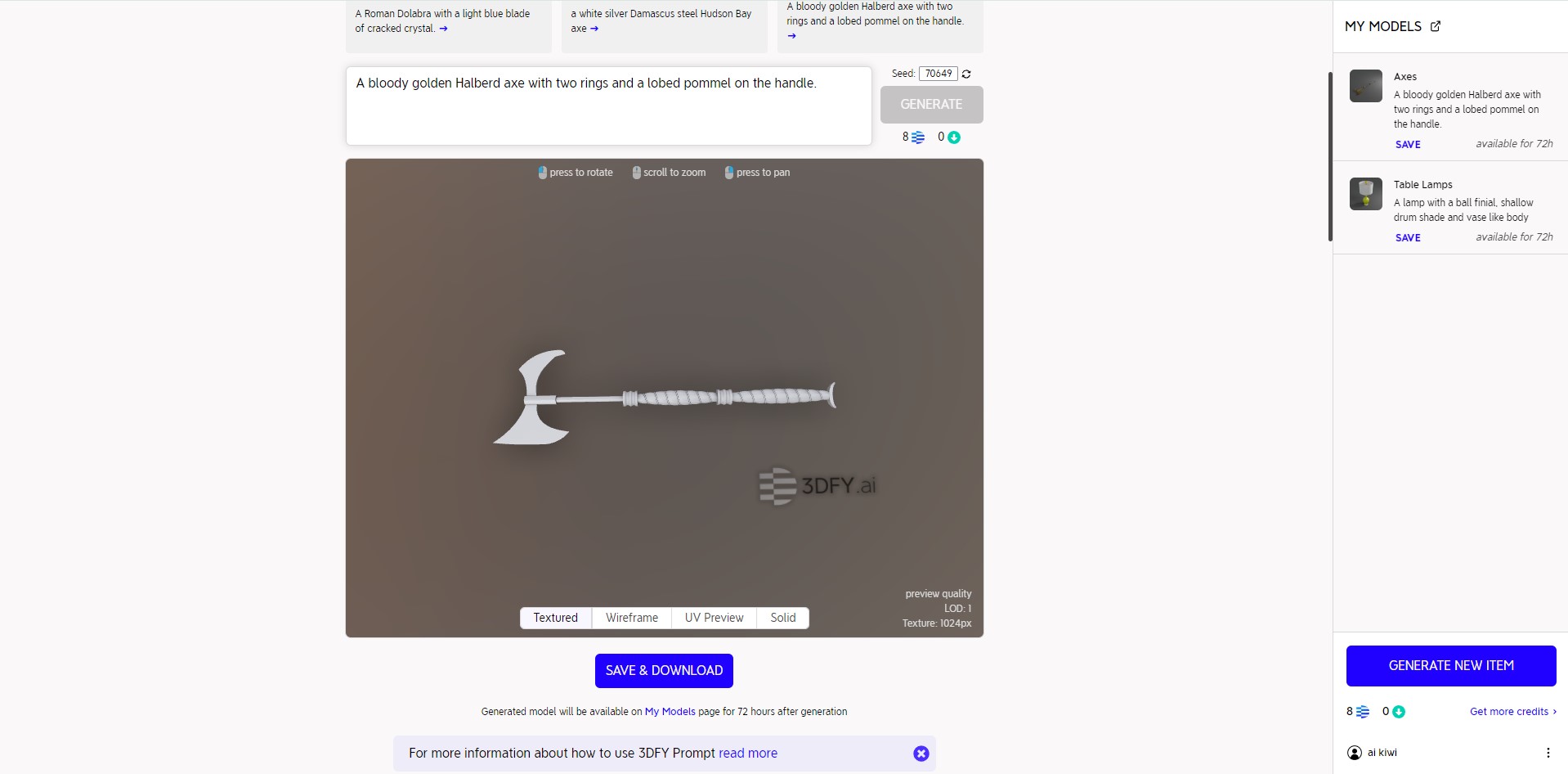 Capture 3 de 3dFy