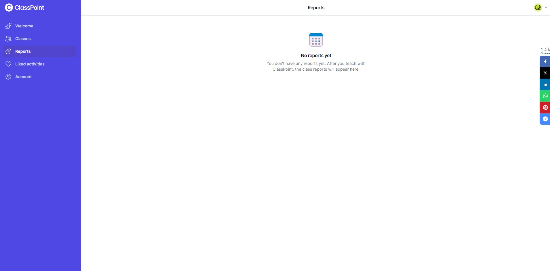 Capture de ClassPoint AI