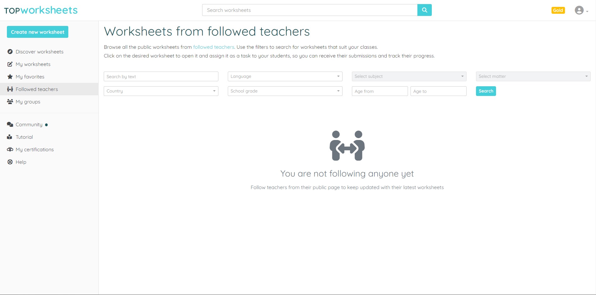 Capture de TopWorksheets