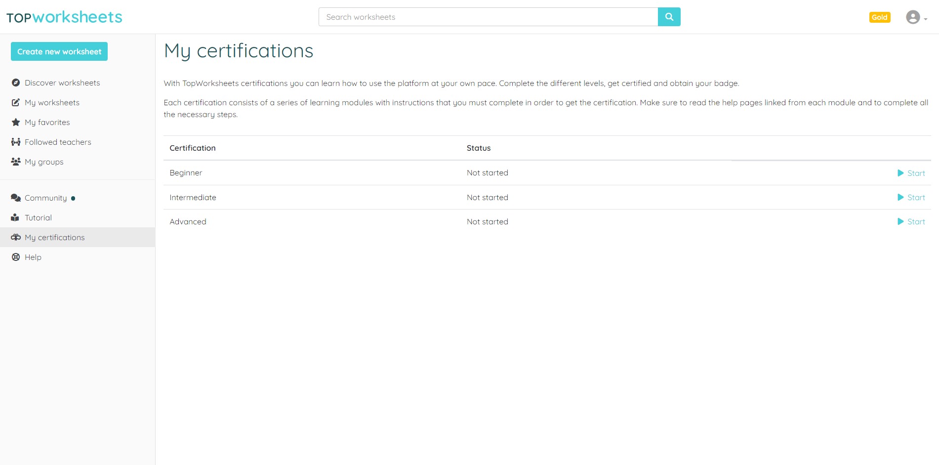 Capture 2 de TopWorksheets