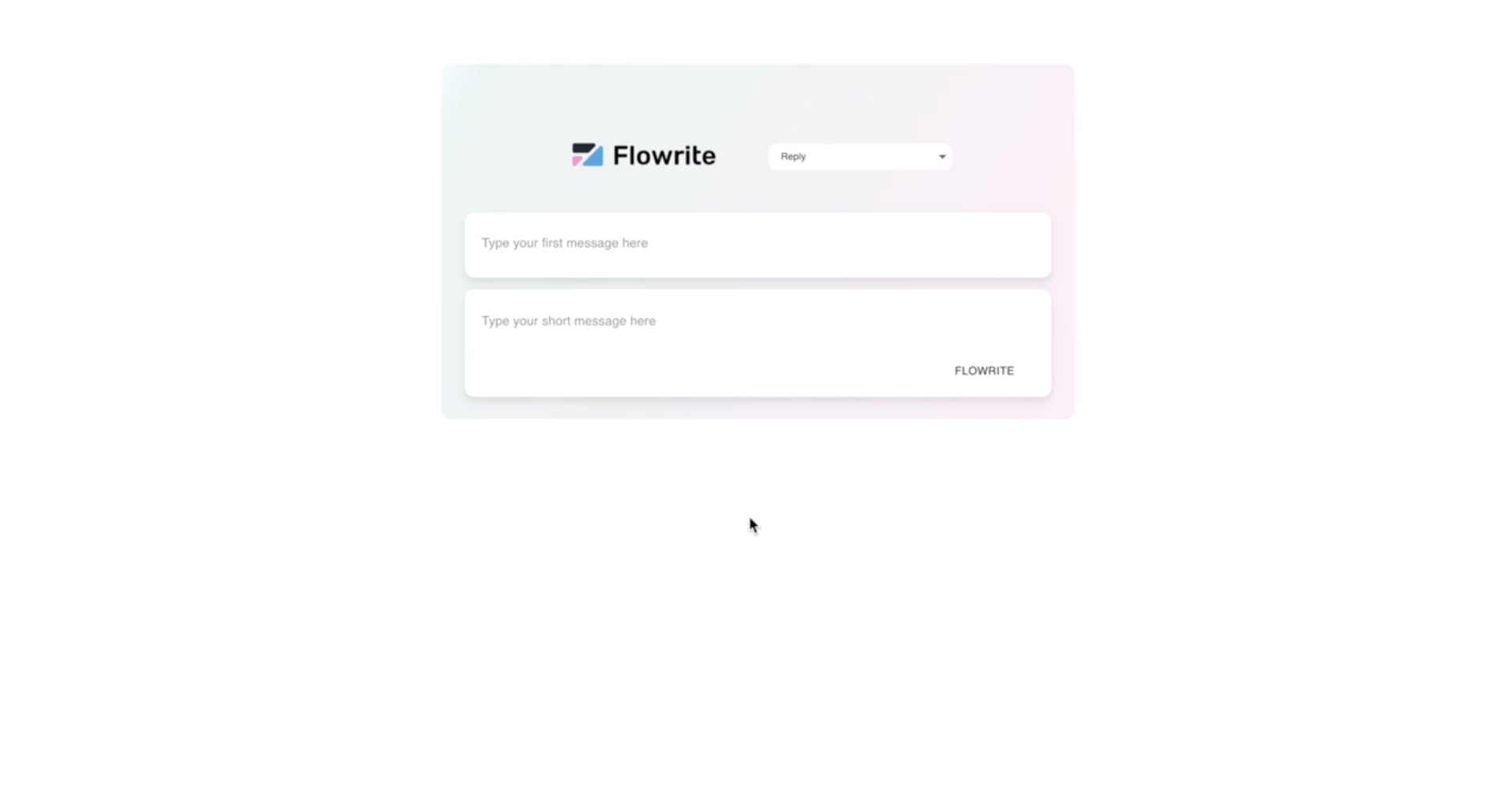 Capture de Flowrite