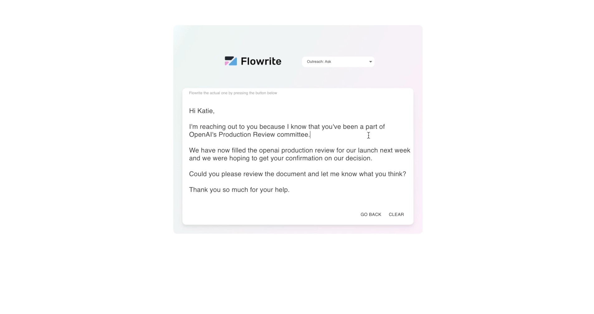 Capture 2 de Flowrite