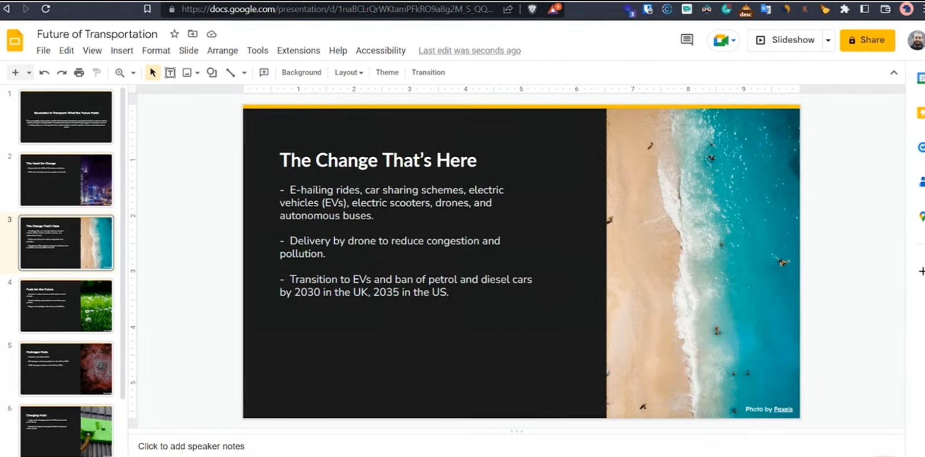 Capture de SlidesAI