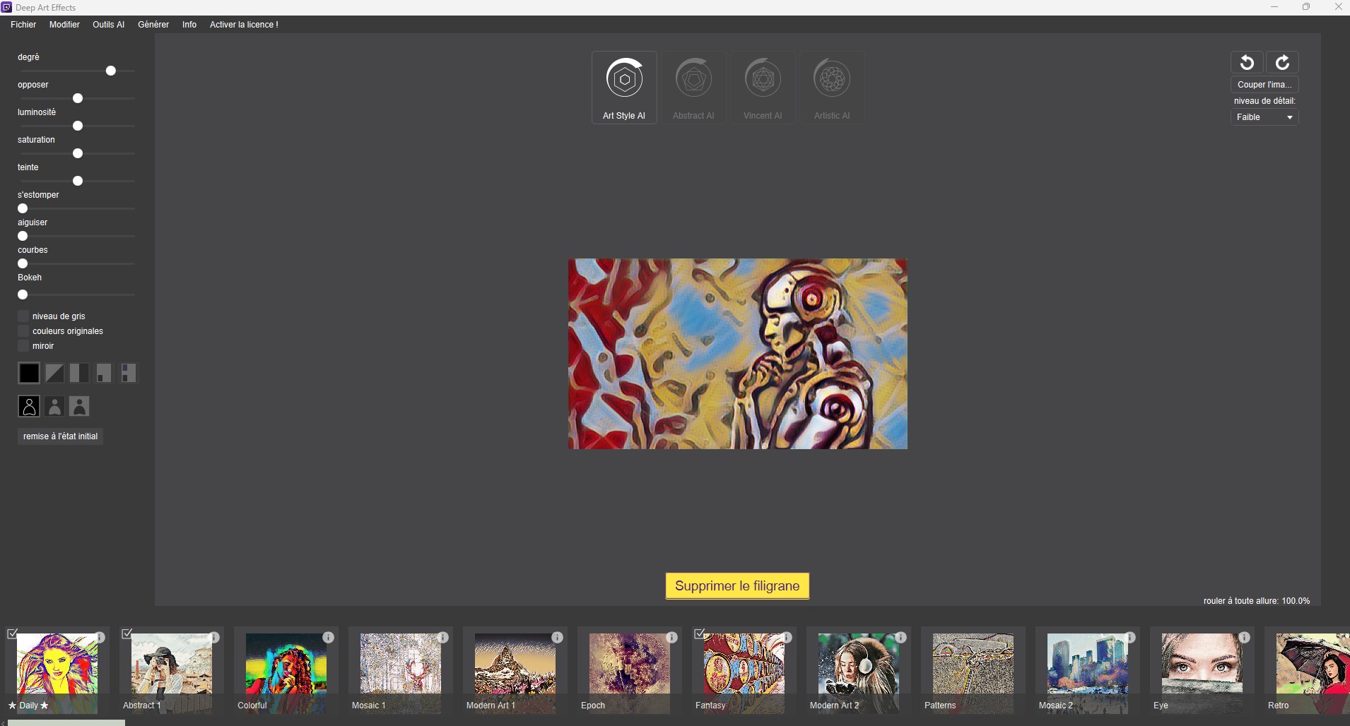 Capture 2 de Deep Art Effects