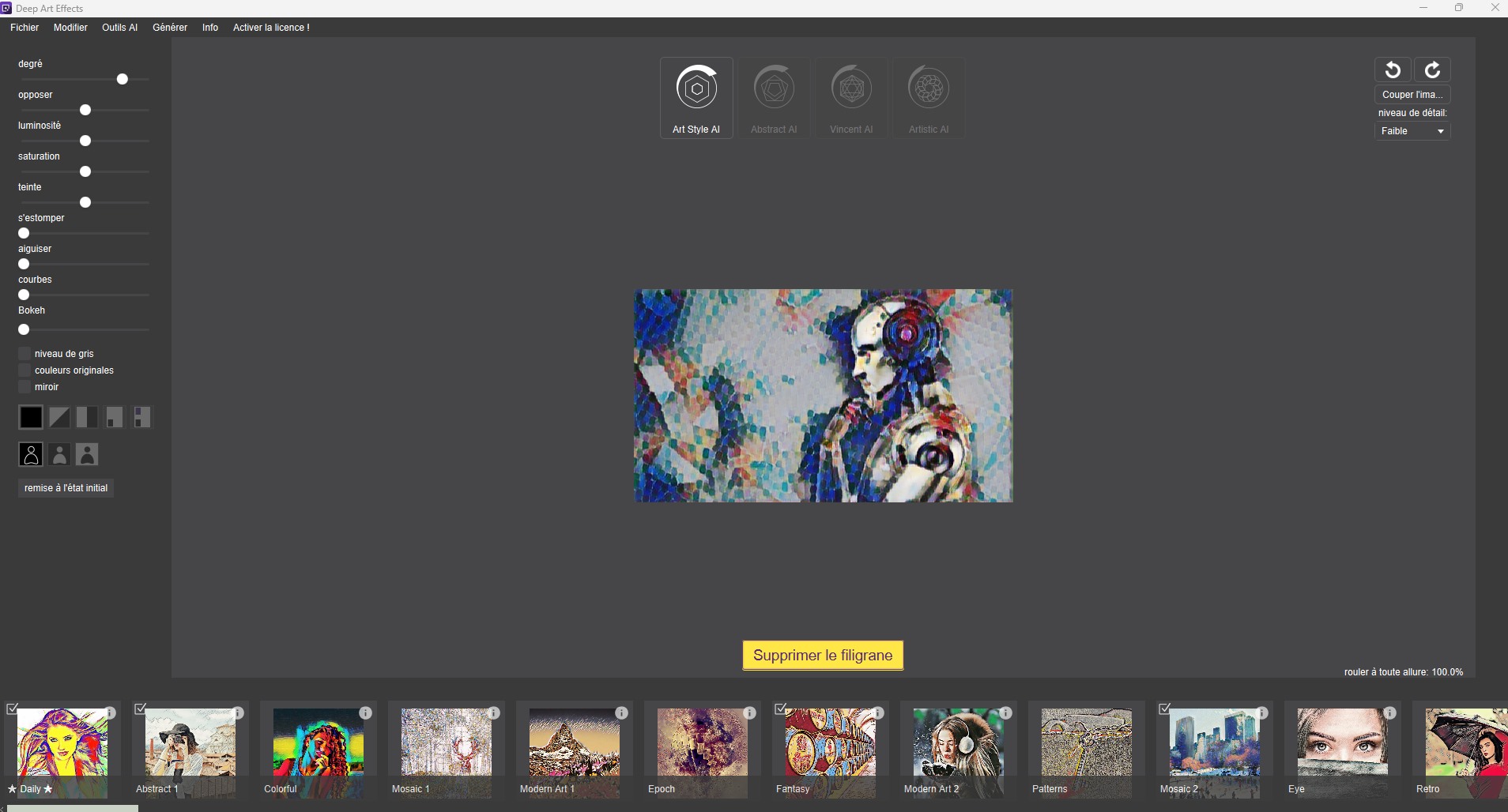 Capture 3 de Deep Art Effects