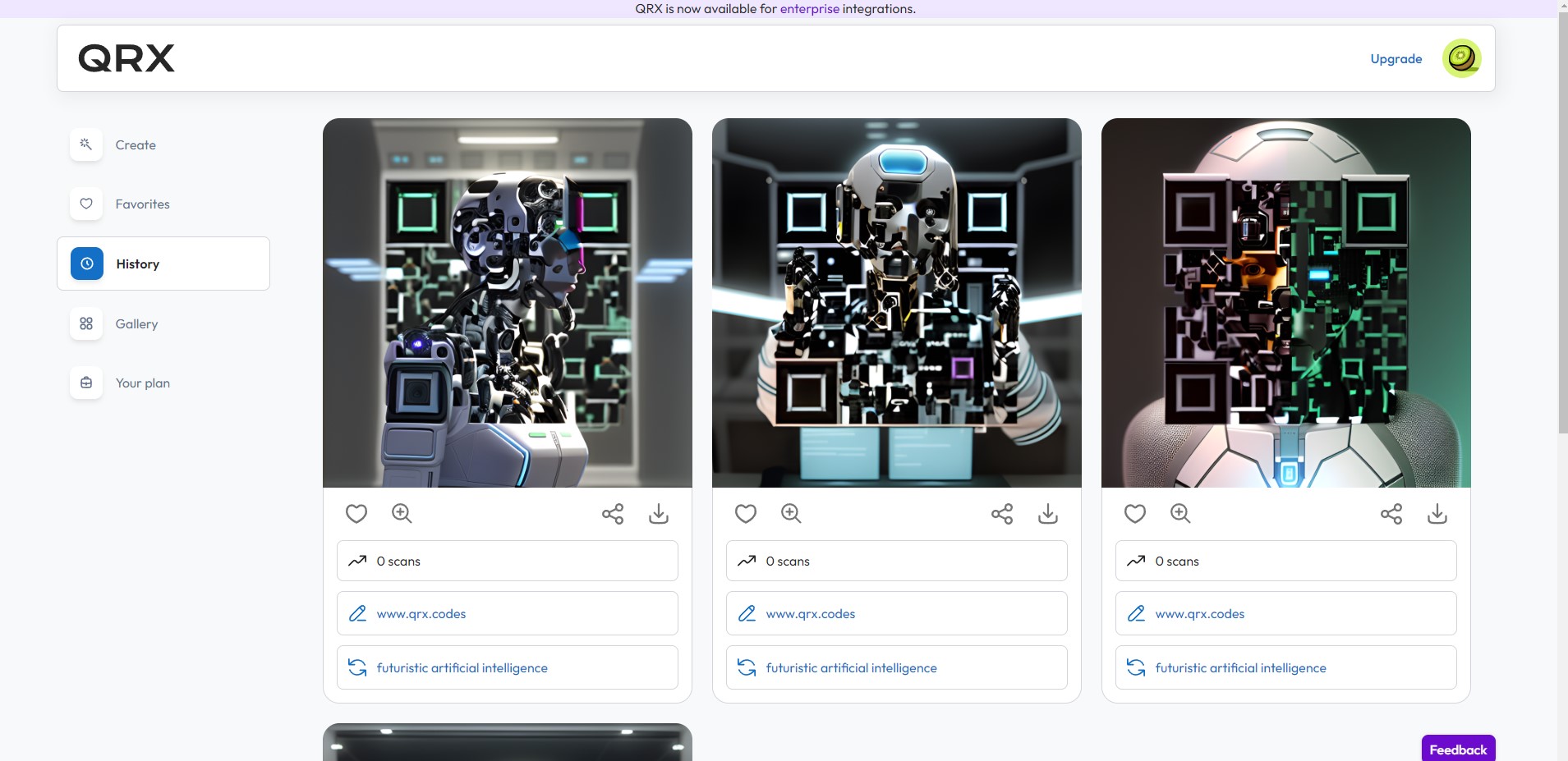 Capture 3 de QRX Codes
