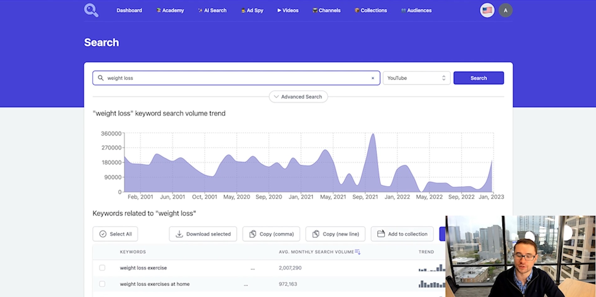 Capture 2 de Keyword Search
