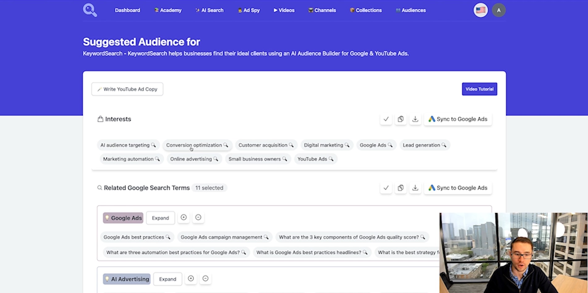 Capture 3 de Keyword Search