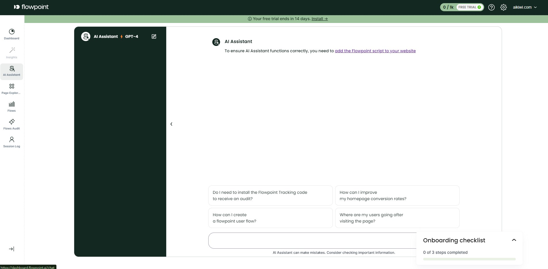Capture 2 de Flowpoint.ai