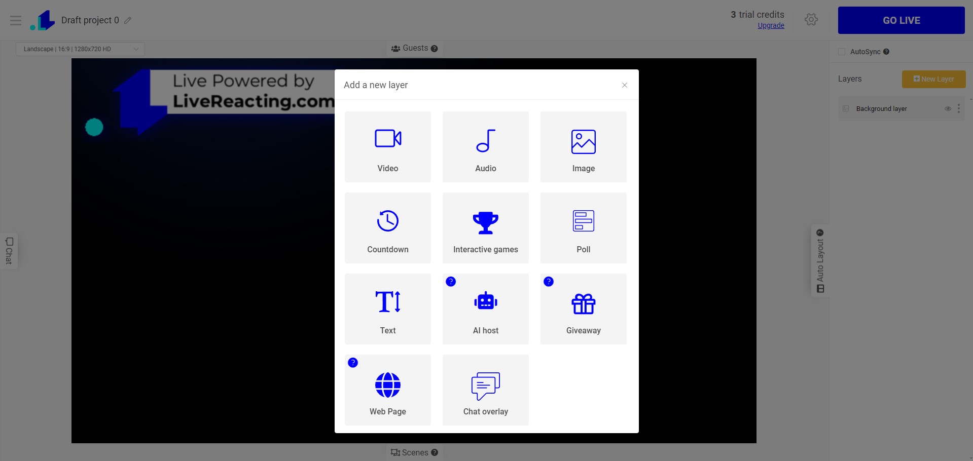 Capture 3 de LiveReacting AI