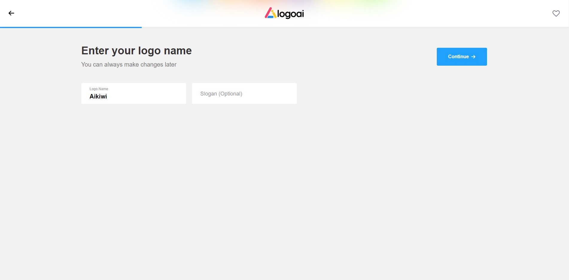 Capture de LogoAI