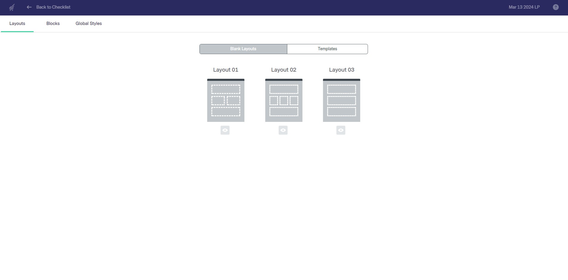 Capture de Benchmark Email