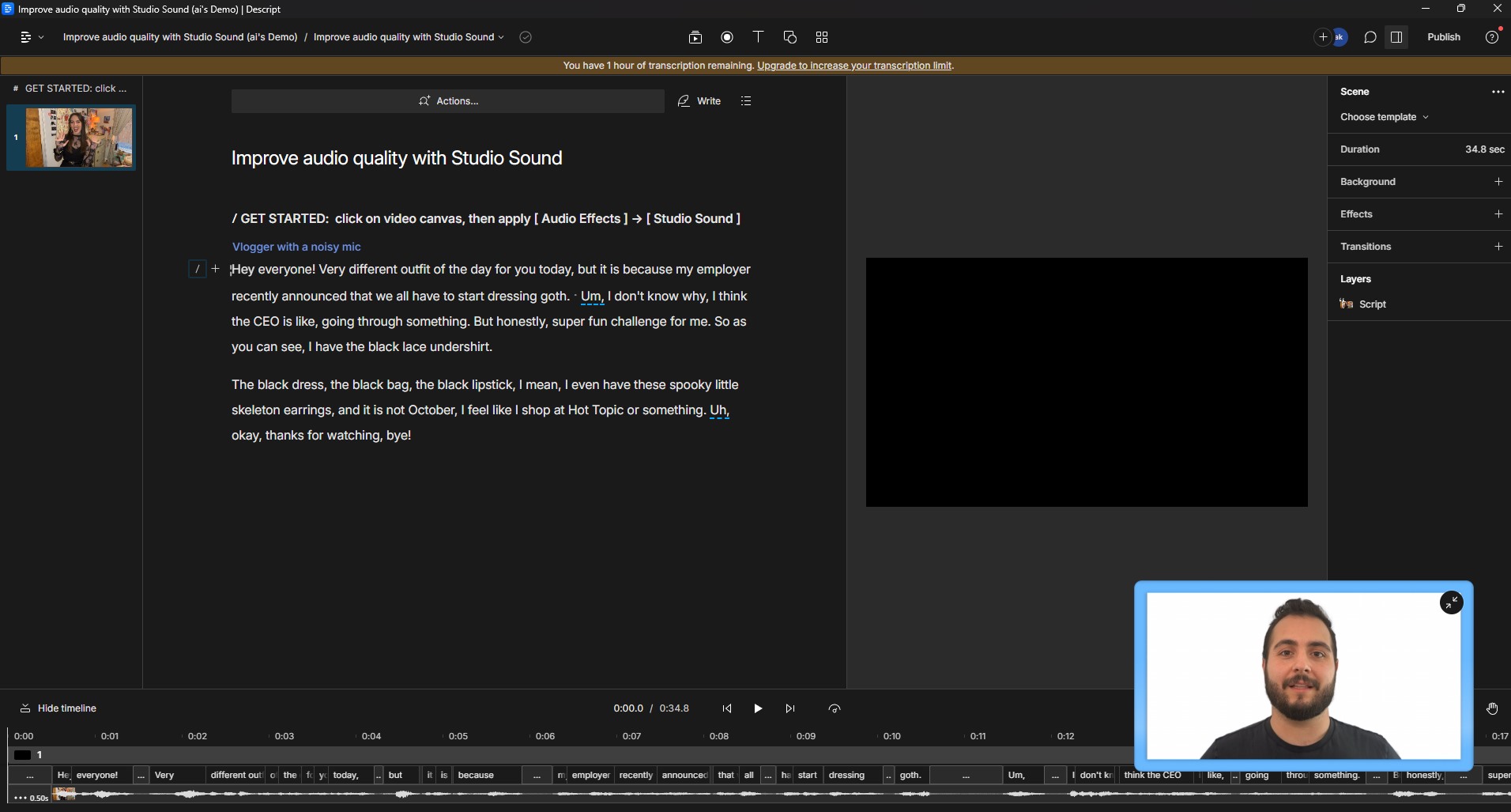 Capture 3 de Descript