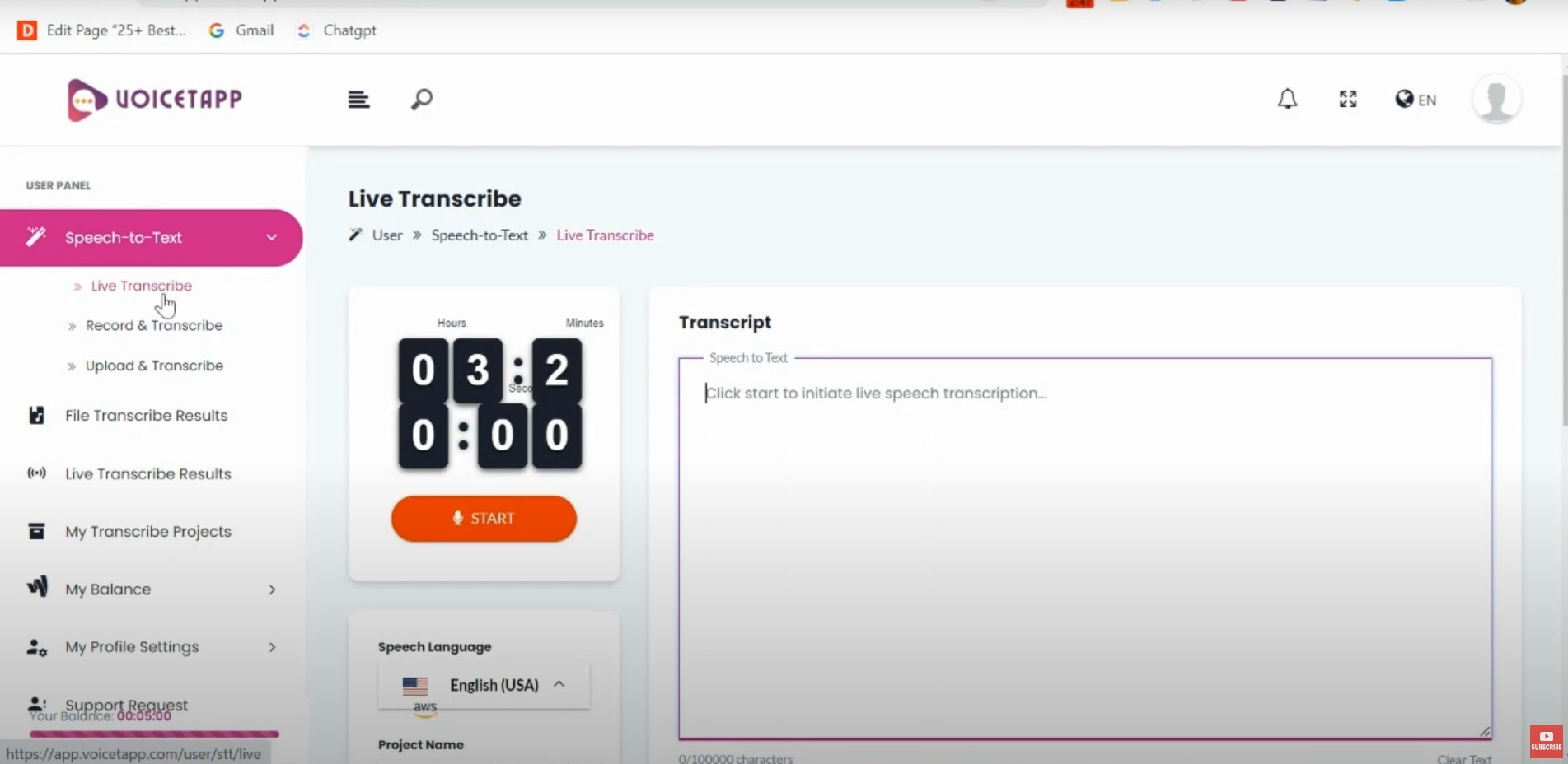 Capture 3 de Voicetapp