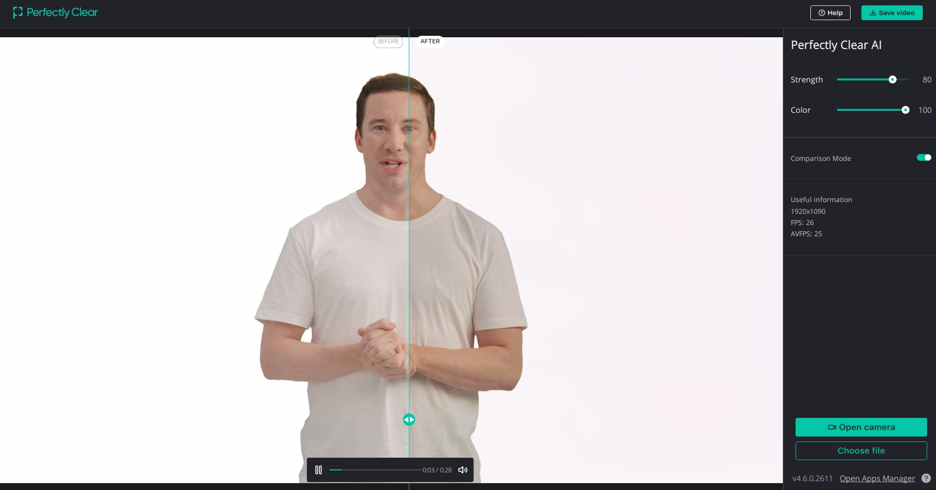Capture 3 de Perfectly Clear Video
