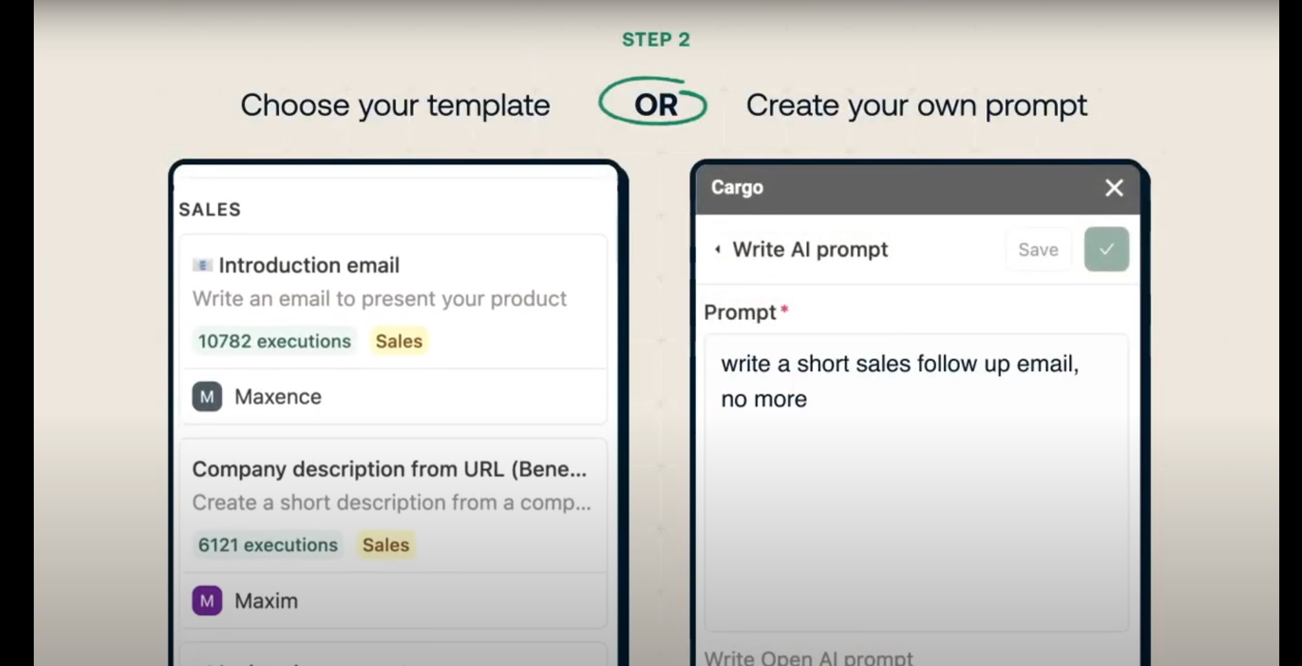 Capture 2 de AI for Sheets by Cargo