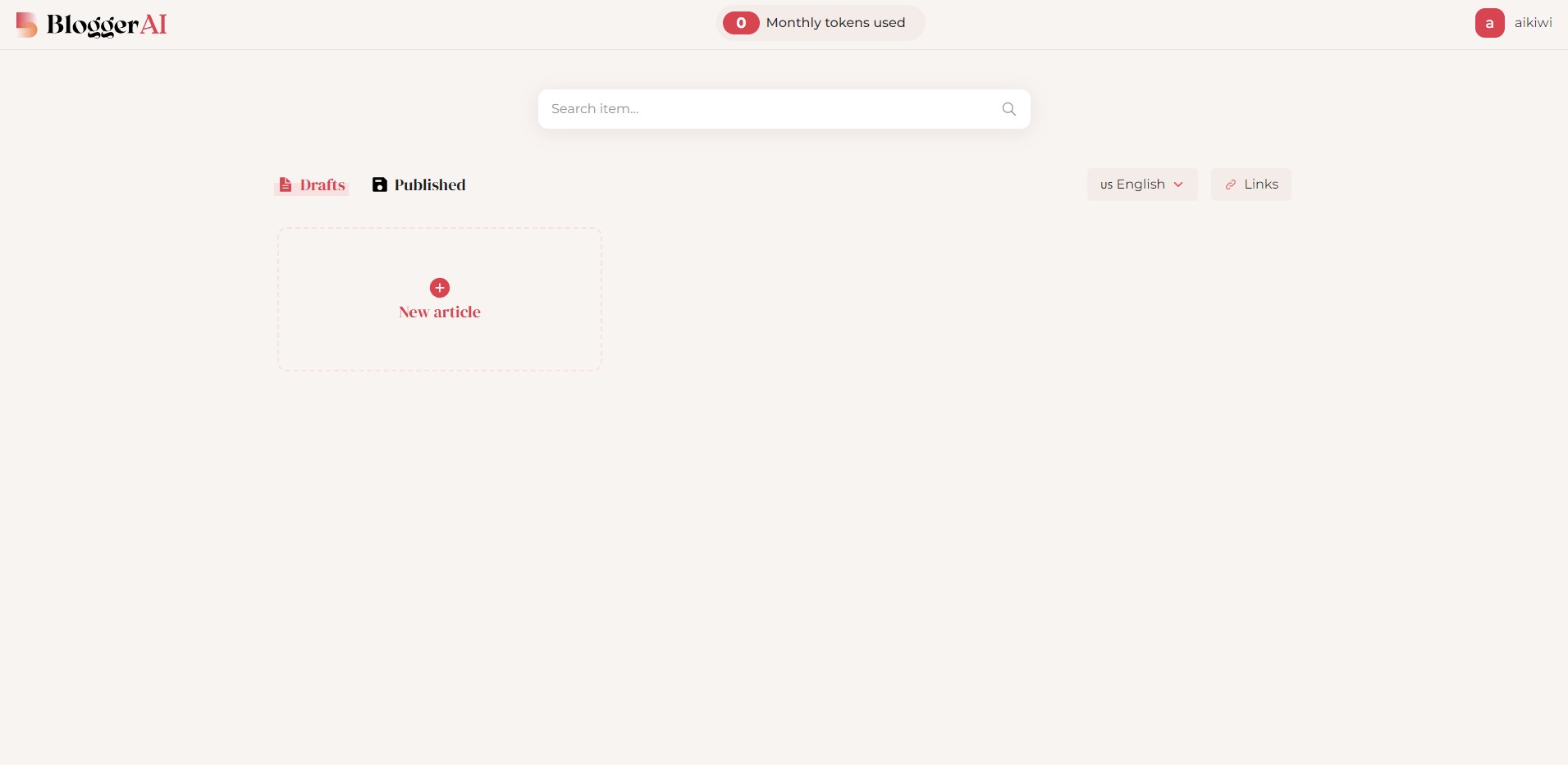 Capture 4 de BloggerAI