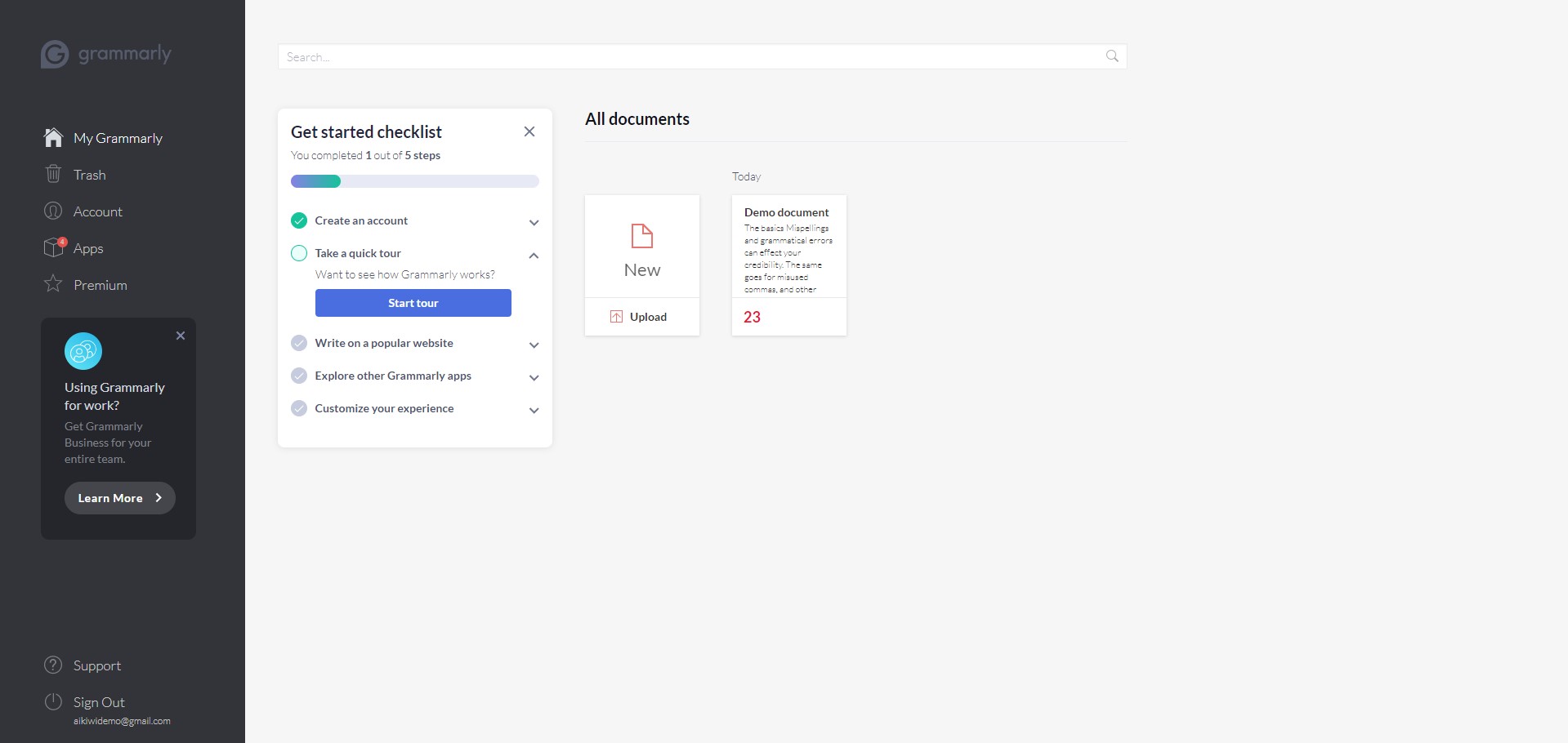 Capture 2 de Grammarly