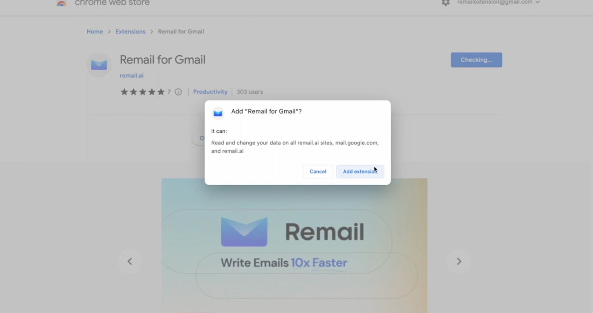 Capture 2 de Remail