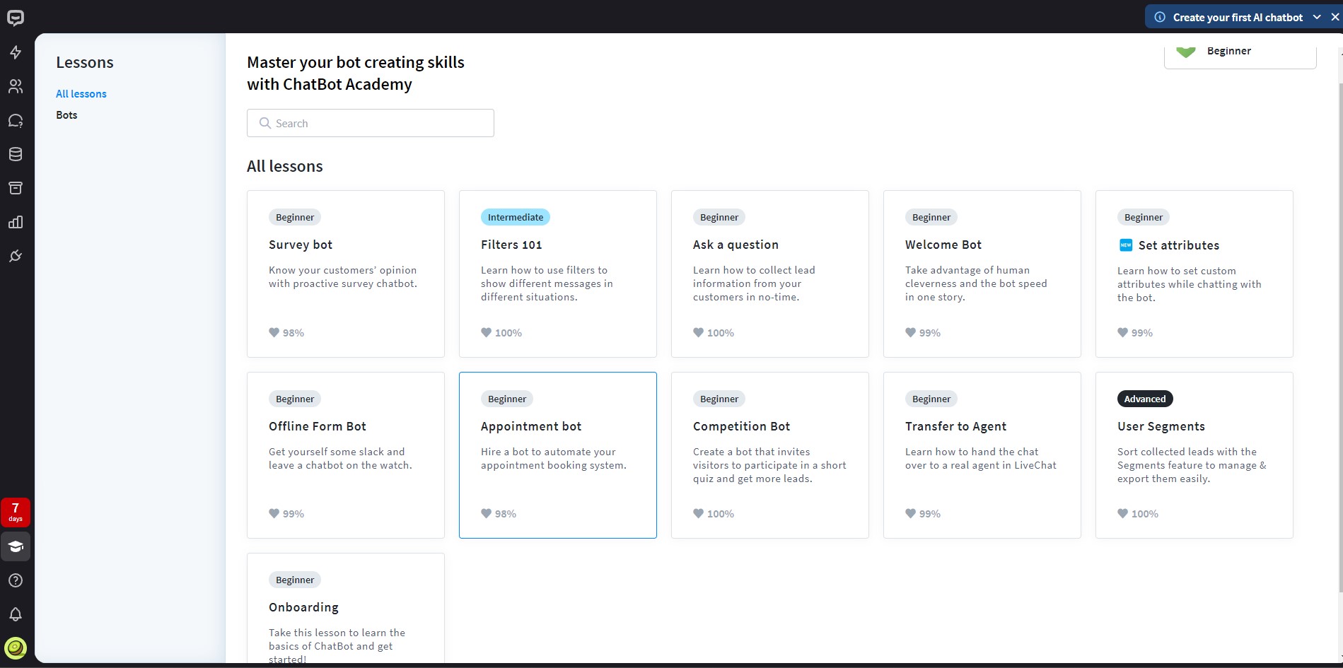 Capture 2 de chatbot
