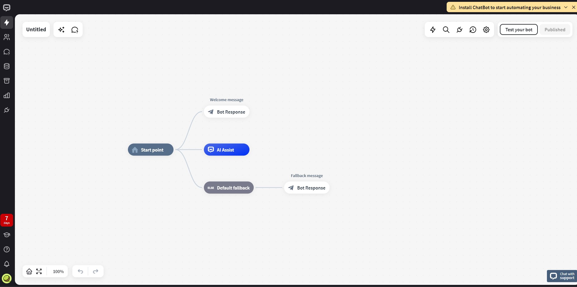 Capture 3 de chatbot