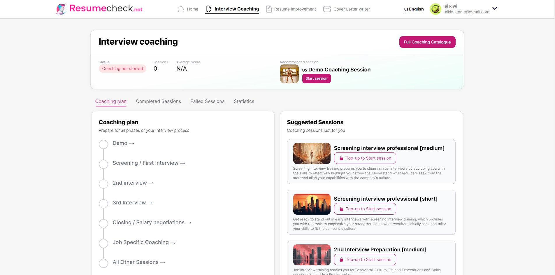 Capture 3 de Resume Check